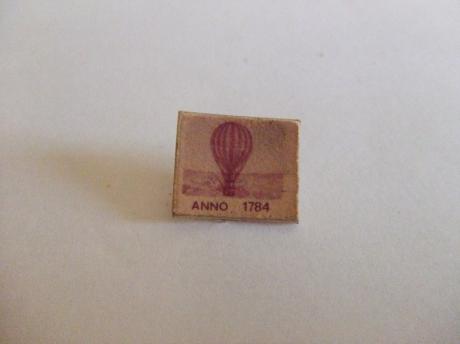 Oud luchtballon anno 1784